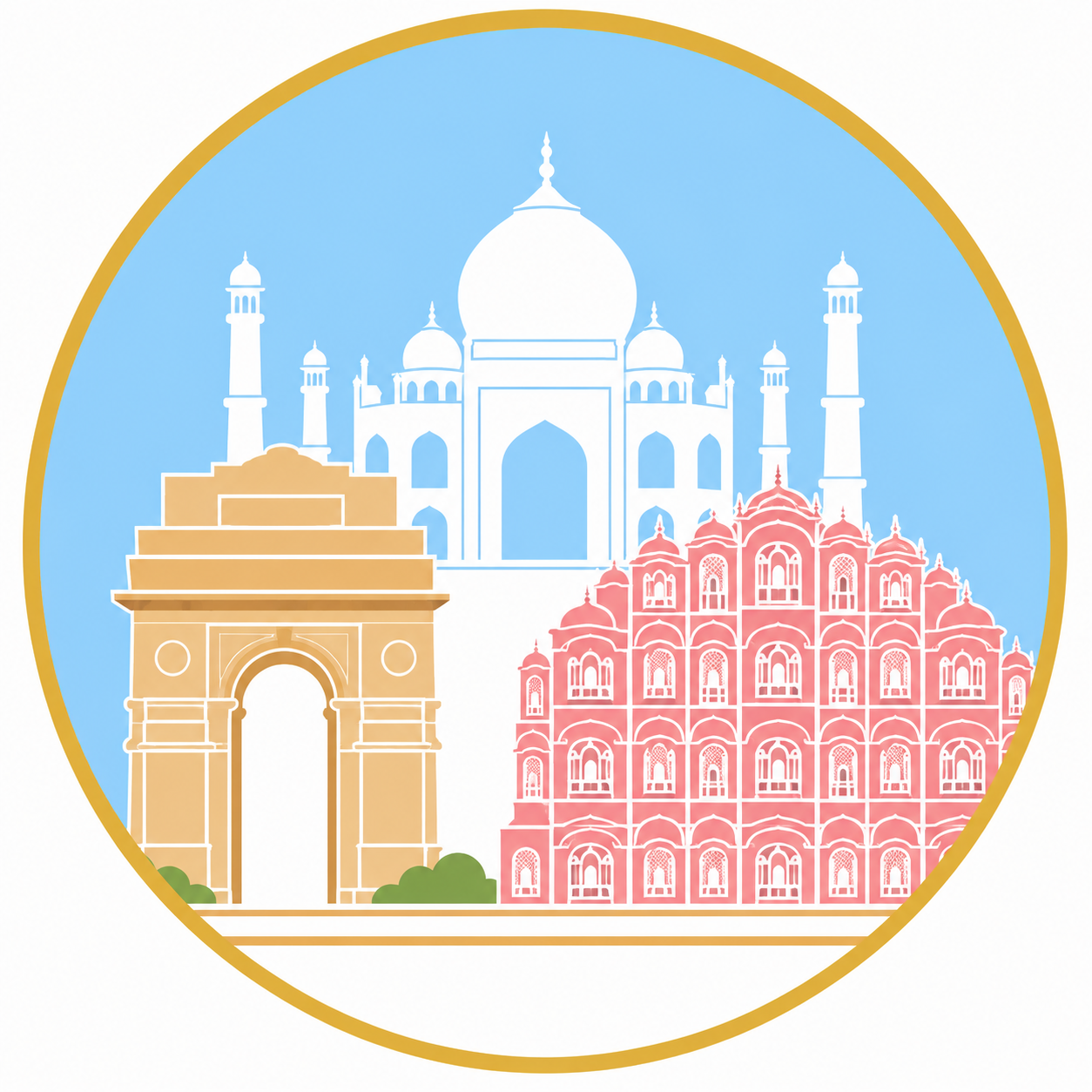 Golden Triangle: Delhi - Agra - Jaipur (3 Nights)